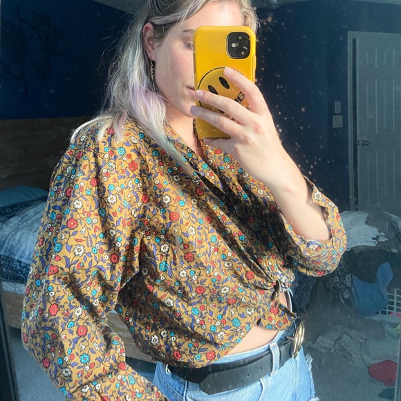 Floral Vintage Button Down - Picture 1 of 4